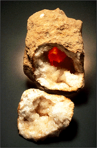 Moganite Quartz Sample