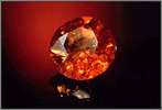 A brilliant, firey colored Spessartine Garnet